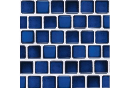 National Pool Tile Mini Koyn 1 1/8" x1 1/8" Series Pool Tile | Royal Blue | MK560