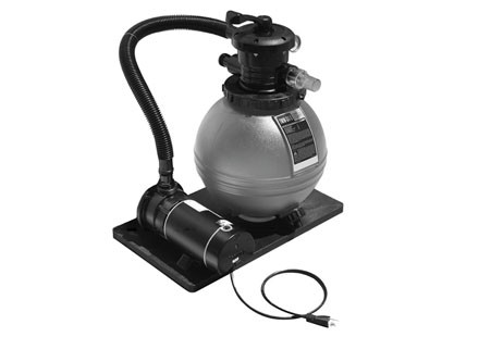 Waterway TWM-30-S Above Ground Pool Sand Filter System | 16" Filter 1/2HP Pump with Trap | 520-1601