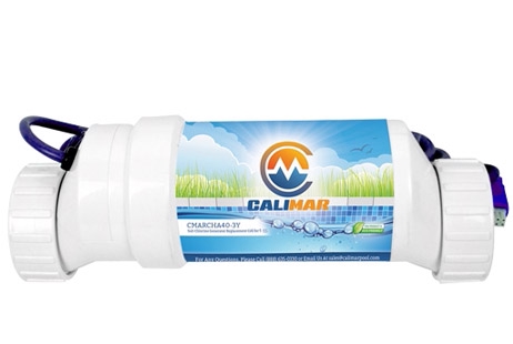 CaliMar® Replacement Salt Cell Compatible with Hayward® T-CELL-15® | 2-Year Warranty | 40,000 Gallons | CMARCHA40-2Y