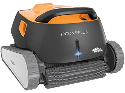 pool triton plus dolphin robotic cleaner powerstream maytronics inground cleaners above pools ground comes