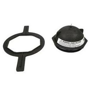 Pentair Kit Closure 6" Butt Third Black | 154641