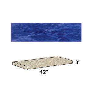 National Pool Tile Seven Seas 6x6 Pool Tile | Mediterranean Blue | PA32 SBN