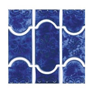 National Pool Tile Botanical Series Pool Tile | Lake Blue | BUE44