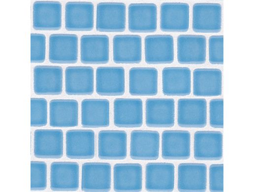 National Pool Tile Mini Koyn 1 1/8" x1 1/8" Series Pool Tile | Sky Blue | MK262