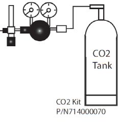 Pentair IntelliChem Chemical Controller CO2 Kit with Diffuser, Solenoid, Regulator | 714000070