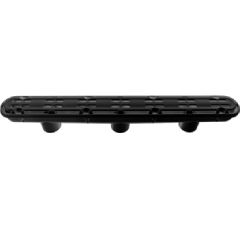 AquaStar 32" Channel Drain Anti-Entrapment (Anti-Vortex) Suction Outlet Covers and Three-Port Manufactured Sumps Black | 32CDAV102