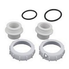 Pentair 1.5" & 2" Threaded adapter kit (2 adapters included) for installations without valve | 271096