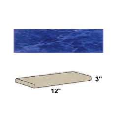 National Pool Tile Seven Seas 6x6 Pool Tile | Mediterranean Blue | PA32 SBN