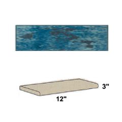 National Pool Tile Verona 6x6 Series Pool Tile | Borba Turquoise | VR679 SBN