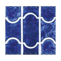 National Pool Tile Botanical Series Pool Tile | Lake Blue | BUE44