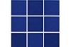 National Pool Tile 2x2 Glazed Series Pool Tile | Cobalt Blue | BX250