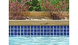 National Pool Tile 2x2 Glazed Series Pool Tile | Lake Blue | BX44