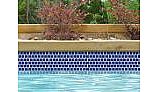 National Pool Tile Mini Koyn 1 1/8" x1 1/8" Series Pool Tile | Cobalt Blue | MK1150