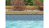 National Pool Tile Mini Koyn 1 1/8" x1 1/8" Series Pool Tile | Lake Blue | MK1344