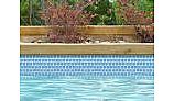 National Pool Tile Mini Koyn 1 1/8" x1 1/8" Series Pool Tile | Sky Blue | MK262