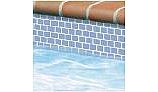 National Pool Tile Mini Koyn 1 1/8" x1 1/8" Series Pool Tile | Sky Blue | MK262