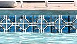 National Pool Tile Moonbeam Series | Terra Blue | STB807