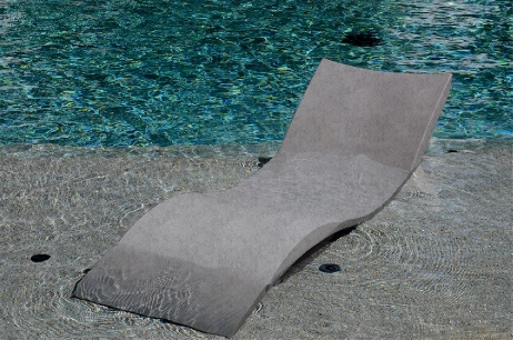 Ledge Lounger In-Pool Chaise | Granite Gray | LLC-GG ...